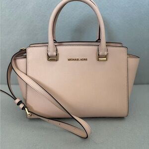 Michael Kors Blush Satchel Bag